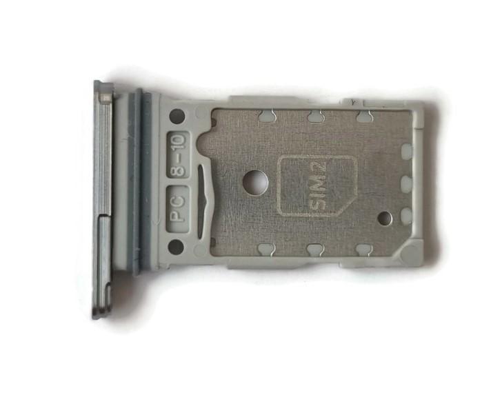 Card Tray Tray Sim Holder For Samsung Galaxy S22 / S22 Plus Silver