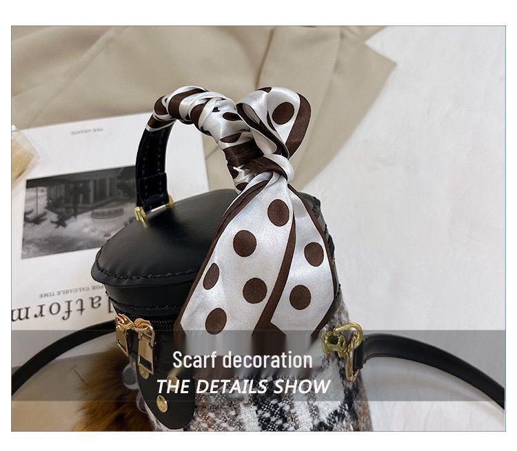 Handmade Woven Bucket Bag - Summer Small Crossbody & Shoulder Bag for Girlfriend or Bestie