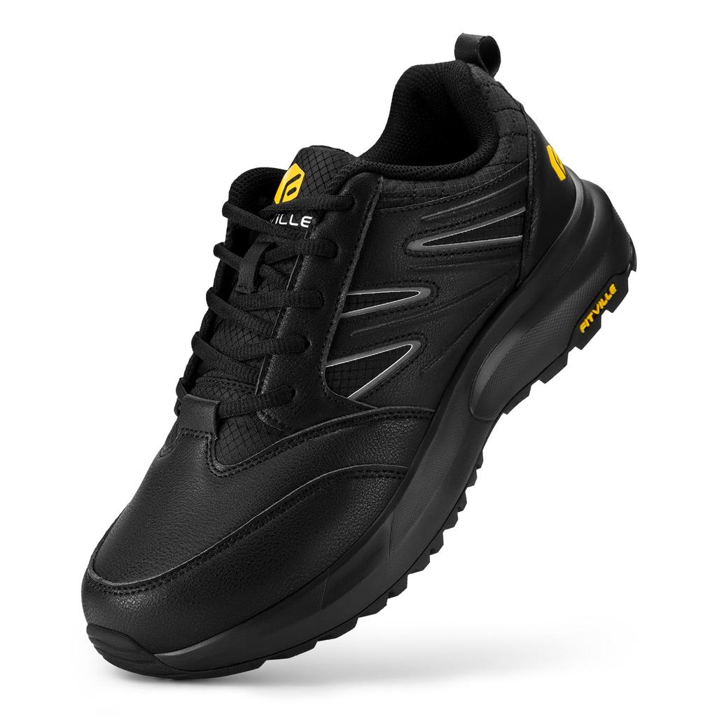 [FitVille] Mountaineering Trekking Shoes Men's Wide Waterproof 29.5 Cm E4