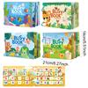 1Set Puzzle DIY Quiet Book Busy Book Animal Number Letter QuietBook Montessori Interactive Preschool Enlightenment Card Book ZYF