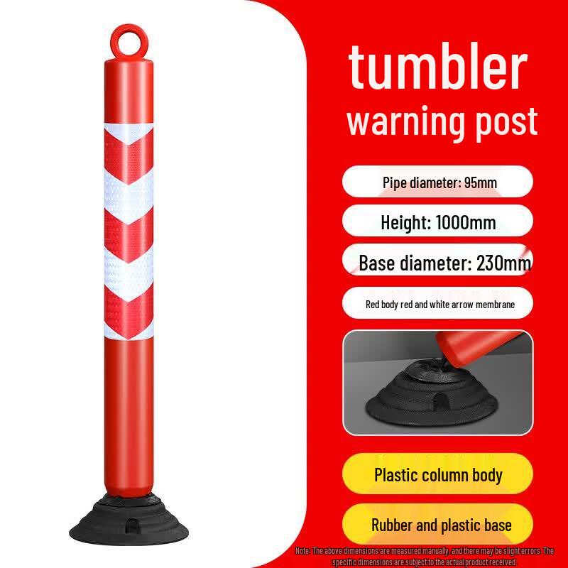 Reflective Rubber Road Warning Post