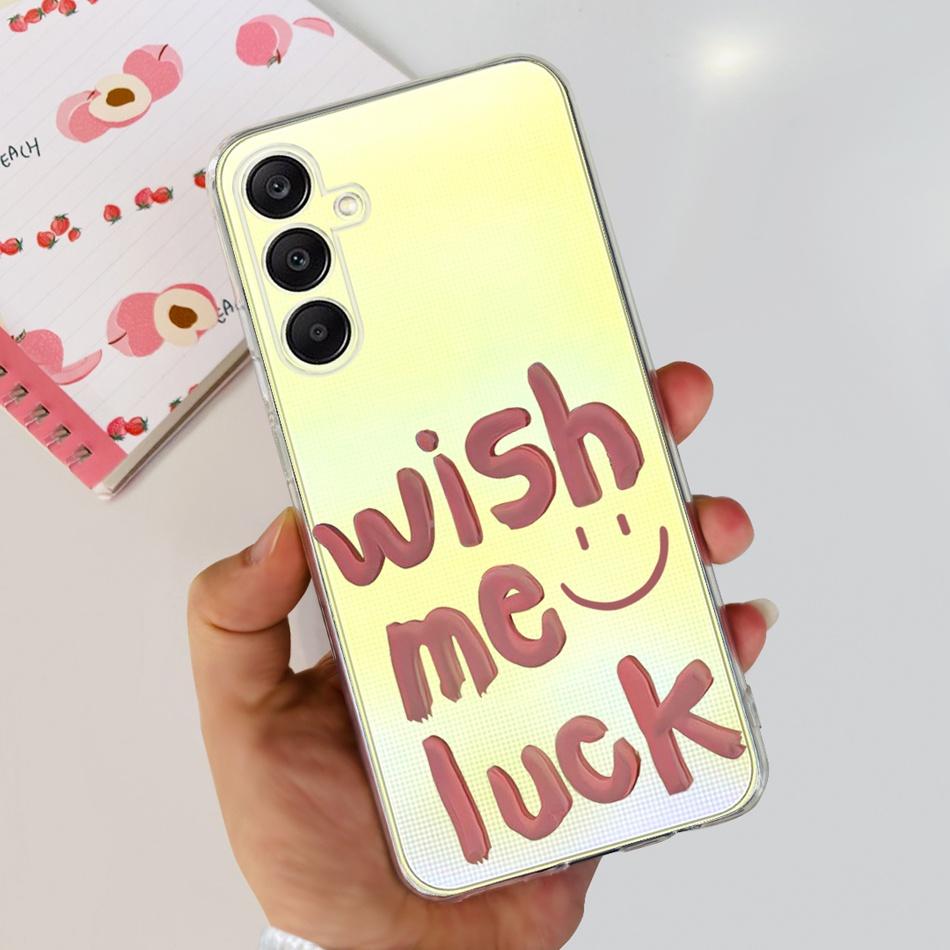 For Samsung Galaxy A25 Case Samsung A25 5G SM-A256B 2023 Elegant Printing Soft Silicone TPU Slim Phone Back Cover