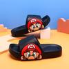 Comfortable Mario Cartoon Indoor Slippers For Boys Summer Soft Eva Anti-slip Design