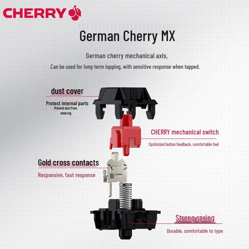 CHERRY MX 3.0S TKL Mechanical Keyboard