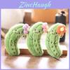 Cute Cucumber Plush Toy Keychain With Soft Pp Cotton For Kids And Bag Decor