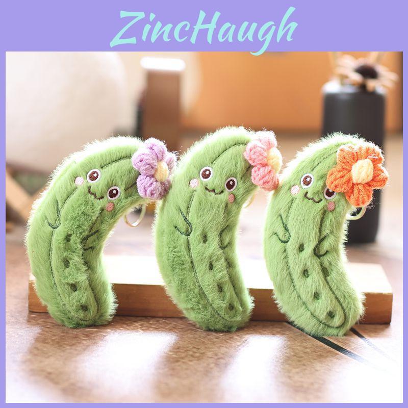 Portachiavi Giocattolo Peluche Cetriolo Carino Con Morbido Cotone PP Per Bambini E Decorazione Borsa