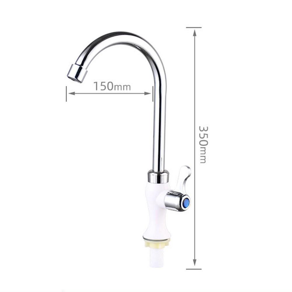 Contemporary Touch Plastic Kitchen Faucet Single Lever Faucet Water Purifier белый