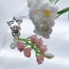Handmade Beads Keychain Durable Material for Detail Oriented Individuals