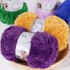 Skin Friendly Imitation Mink Yarn Soft Plush Yarn Hand Knitting Faux Mink Fur Yarn  Sewing