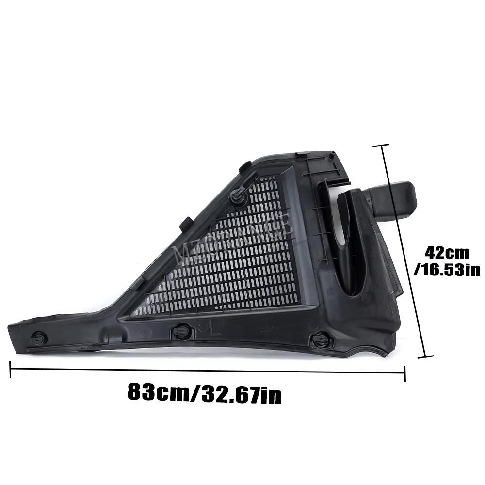 Air Filter Microfilter Housing Cover for BMW X5 X6 E70 E71 ABS Direct Replacement 64316945583 64316945584 Engine Upper Car Parts