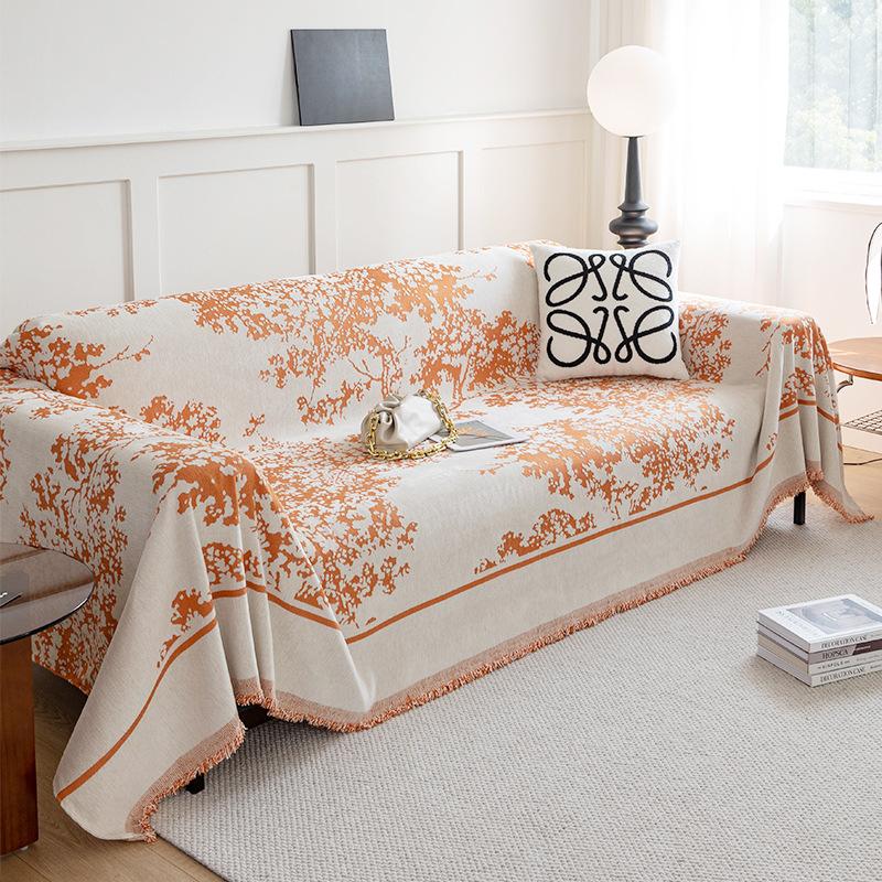 Sofa Cover Towel Four Seasons Universal Anti-Cat's Paw Cushion High-Grade Non-Slip Nordic Style Full Covered Sofa Cover