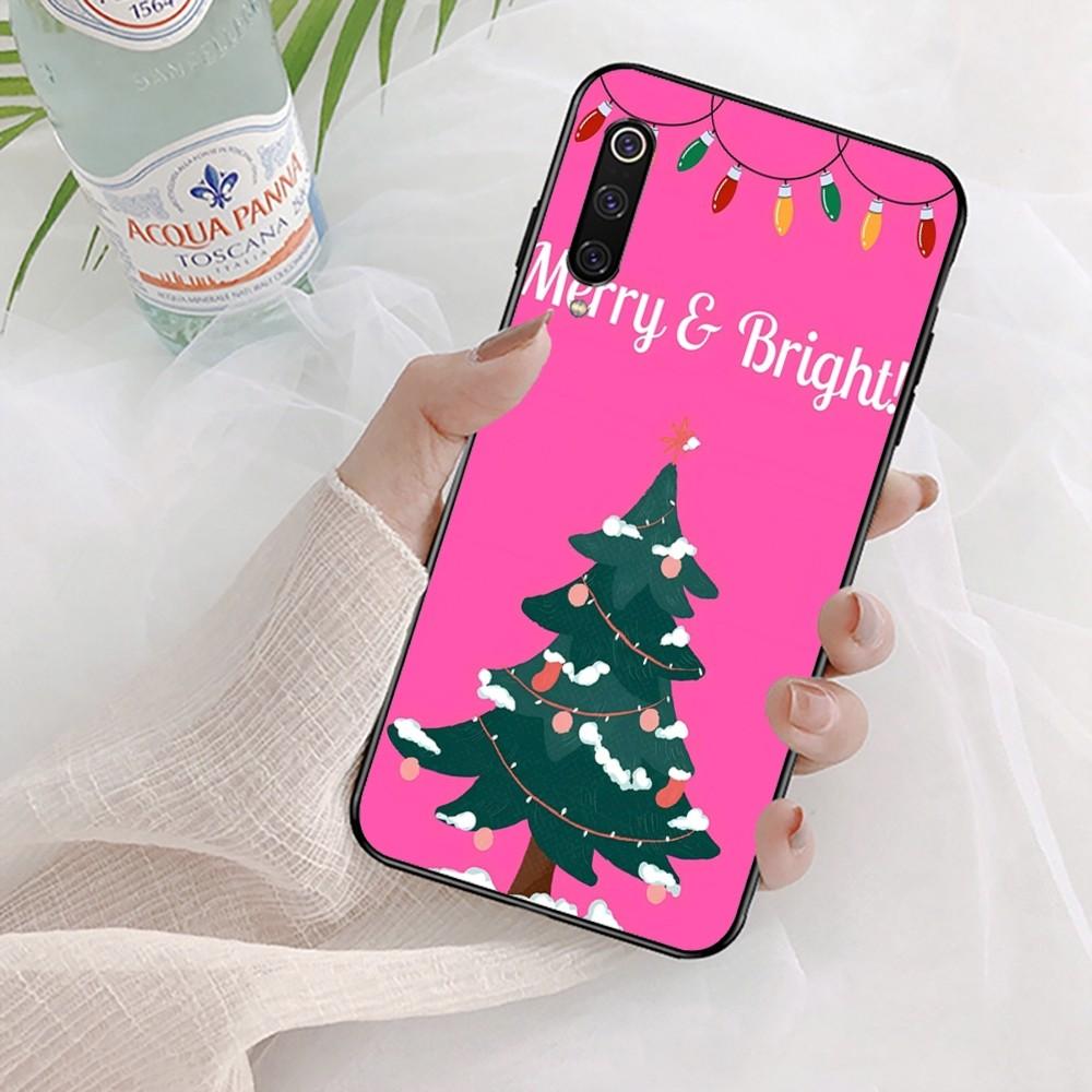 Merry Christmas Tree Phone Case For Xiaomi Mi 5X 8 9 10 11 12 lite pro 10T PocoX3pro PocoM3 Note 10 pro lite
