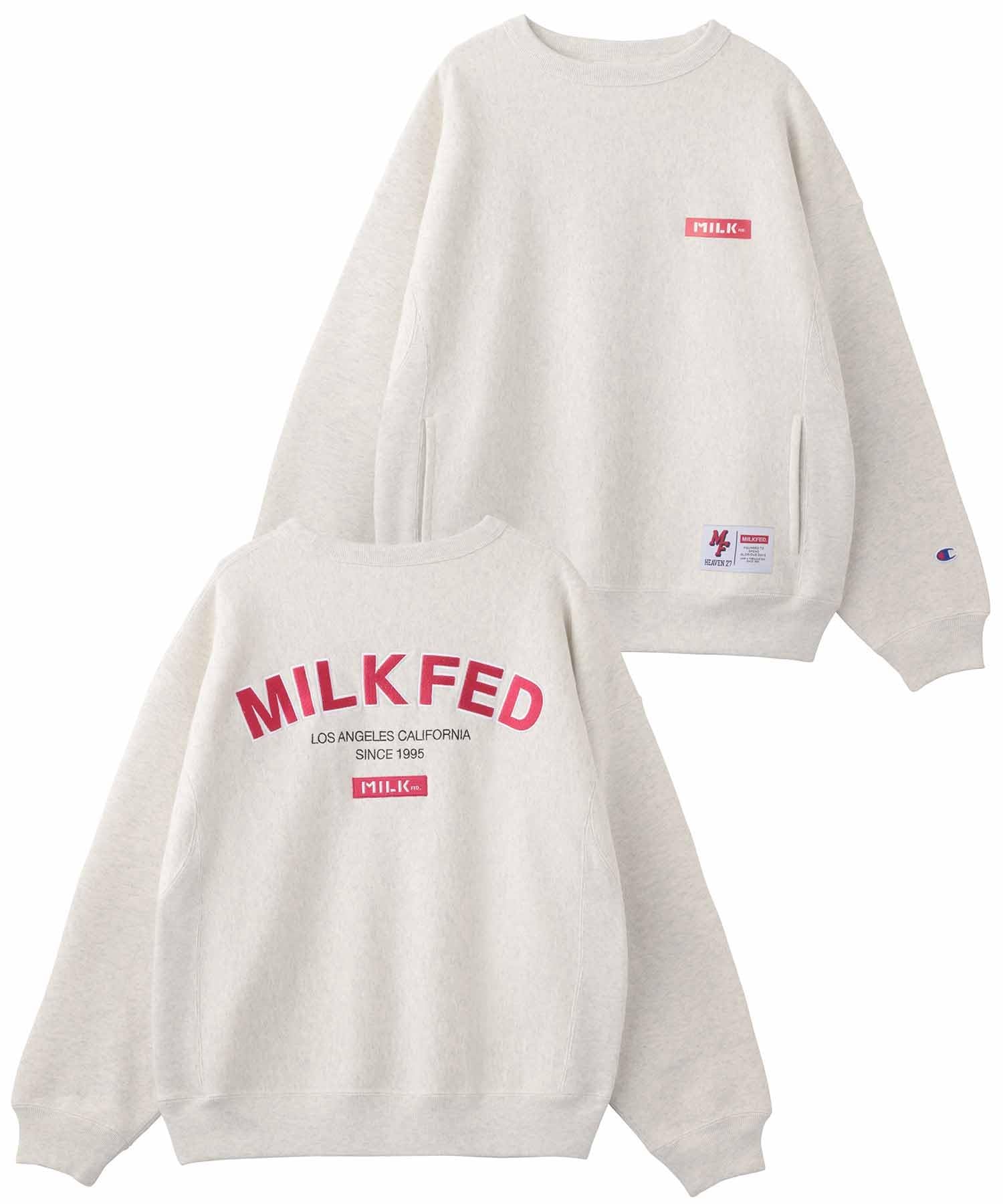 

Milkfed Champion Sweat Top in Oatmeal Women s