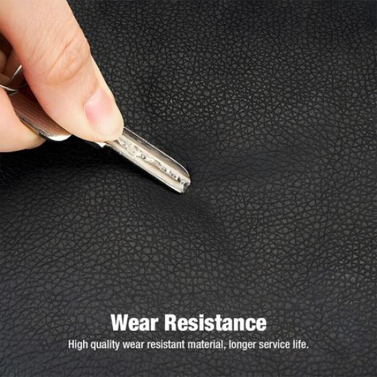 For Chevy Silverado GMC Sierra 2014-2018 Console Lid Leather Armrest Cover Black