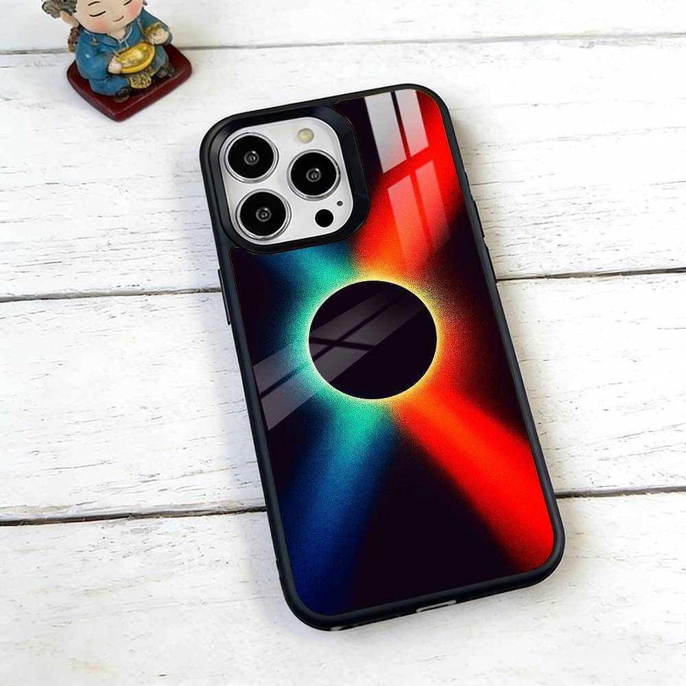 Tear Space Crack Collapse Phone Case For iPhone17,16,15,14,13,12,11 Plus,Pro Magnetic with Magsafe Wireless Charging