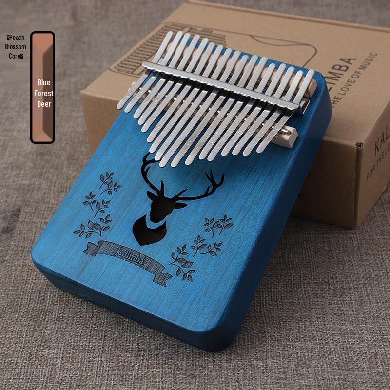 17-Key Beginner Kalimba Thumb Piano - Portable Musical Instrument