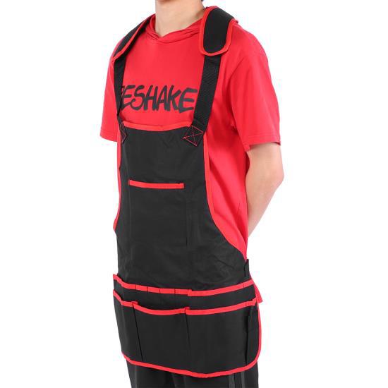 Multifunktions-Arbeitsschürze aus verstellbarem Polyester für den Garten mit Taschen, Werkzeugschürzen, Organizer