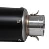Stainless Steel Carbon Fiber Motorcycle Exhaust Muffler for Street Bikes and Cruisers