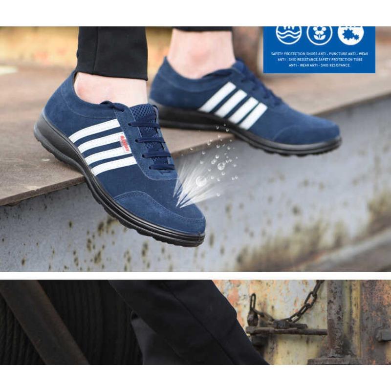 Izolație electrică 6KV Flip Fur Pantofi de lucru pentru patru sezoane Pantofi de siguranță respirabili