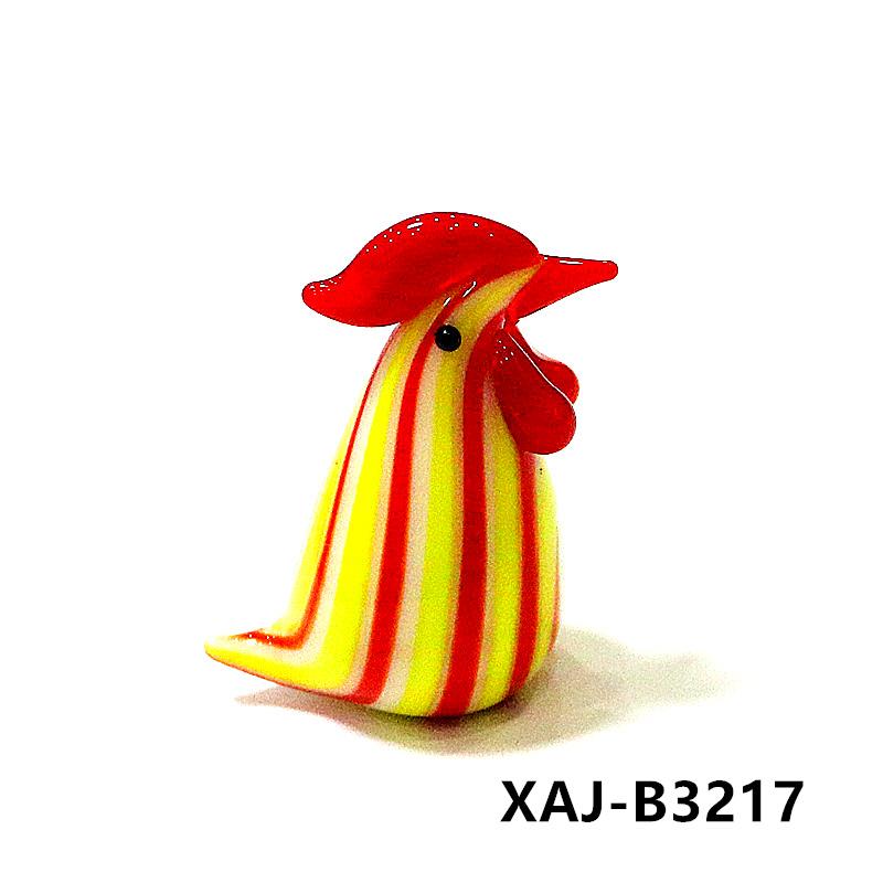 Easter Decor Kawaii Glass Chick Ornaments Cute Animal Mini Figurine for Diy Fairy Garden Dollhouse Home Desk Decoration Supplies