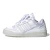 Originals FORUM Synthetic Leather Abrasion Resistant Low Top Kids' Skateboarding Shoes White H68194