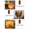 Butterfly Embossed Metal Goblet Shot Glass For Cocktails Whiskeys Drinking Cup For Parties And Home Decoration Gift