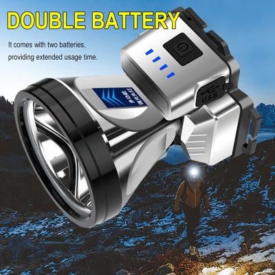 LED Super Bright Headlamp USB Charging Head-mounted Long-range Flashlight Fishing Camping Outdoor Night Flashlight G5D5