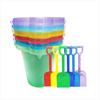 Childrens Toy 7inch Fluorescent Bucket Beach Bucket Shovel Set Pp Material