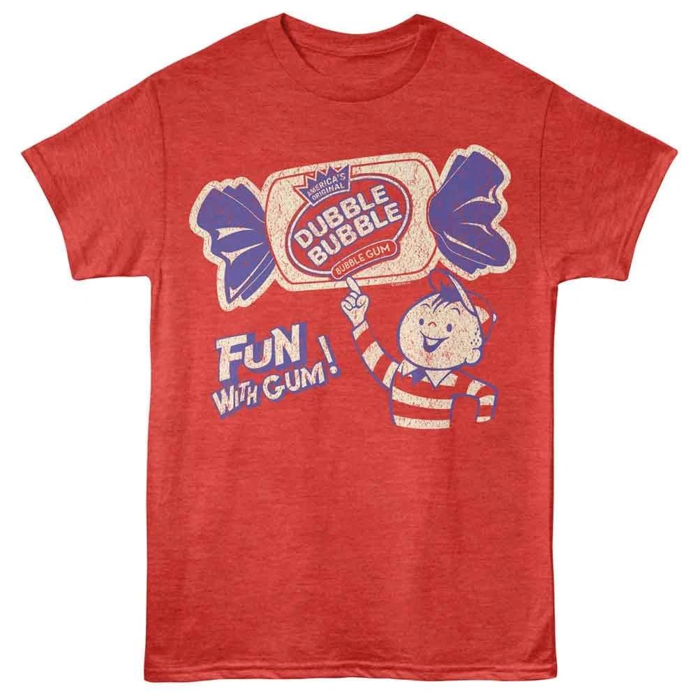 Tootsie Roll - Fun With Gum - Red Heather Short Sleeve Children s T-shirt 150