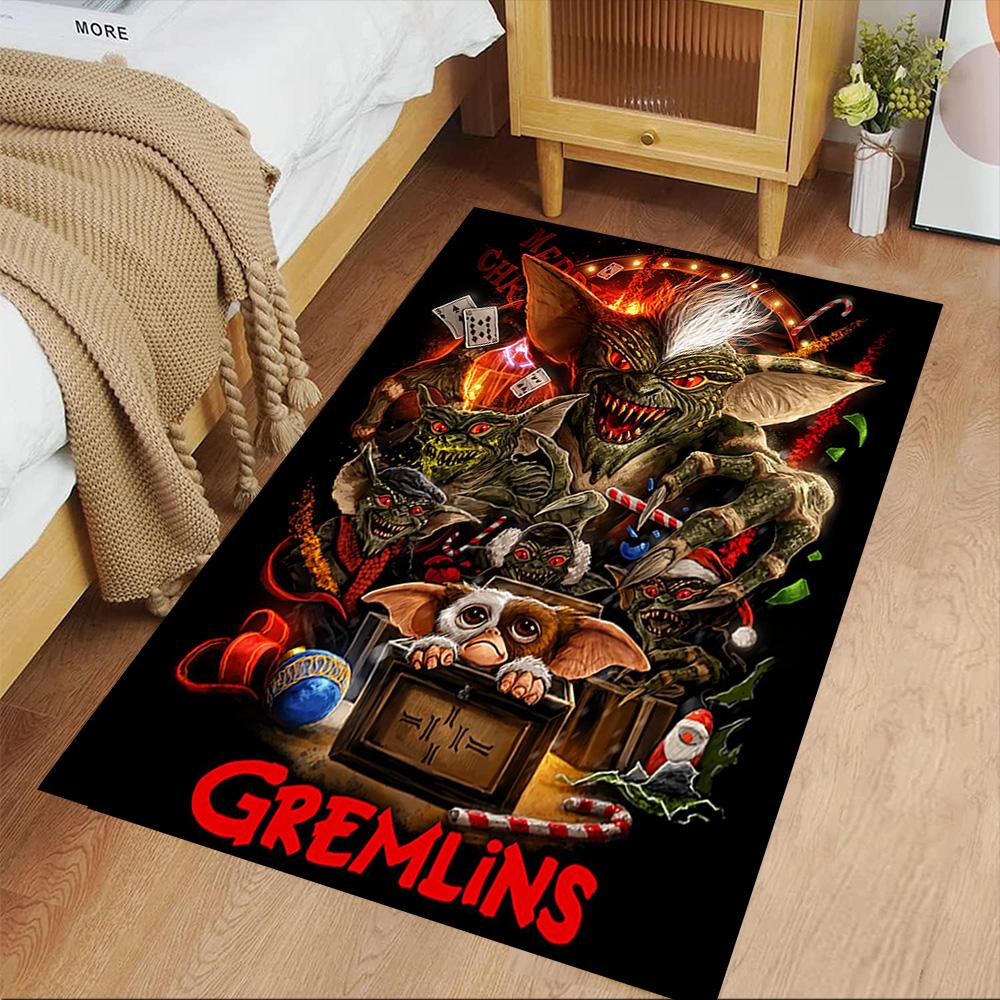 Gremlins Area Rug Perfect for Hallway Kitchen Study room Game Room Antislip Carpet Office home decor Gift for Festivals