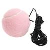 Tennis Training Ball with String Tennis Trainer Balls Self Practice Training Sport Tool for Outdoor Activities Pink