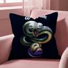 Whitesnake Cushion Cover Multi-Scene Pillow Cover for Home & Car - Reversible, Soft & Durable for Daily Use