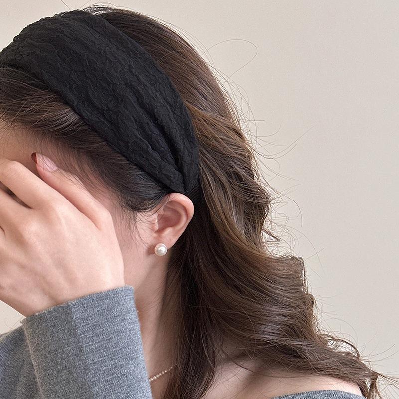 Noi bentite cu volane din dantelă pentru femei dulci fete bentițe de păr la modă cerc de păr accesorii de păr pentru femei