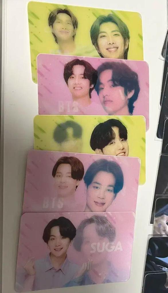 [USED] BTS (Bangtan Boys) Photo Cards Trading Cards