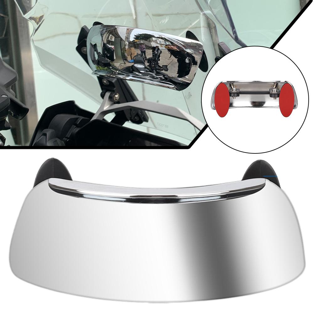 Motorcycle Modification Accessories - Reflective Mirror Full No With Blind Spots -180 View Mirror Degree V3G8