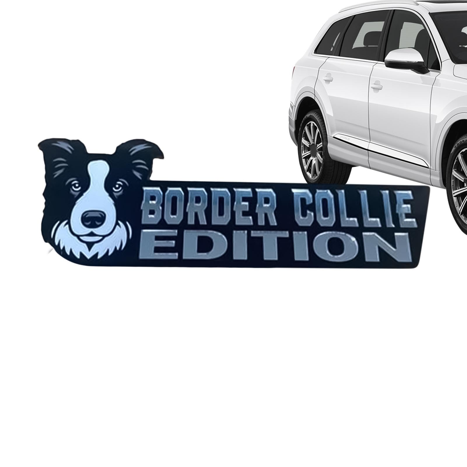 

Tuwlopyu Dog Car Badge, Dog Car Sticker, 3D Dog Badge - Acrylic Car Decal Please refer to the description