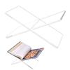 Large Size Open Display Stand Transparency Recipe Holder Portable Book Display Stand  Reading