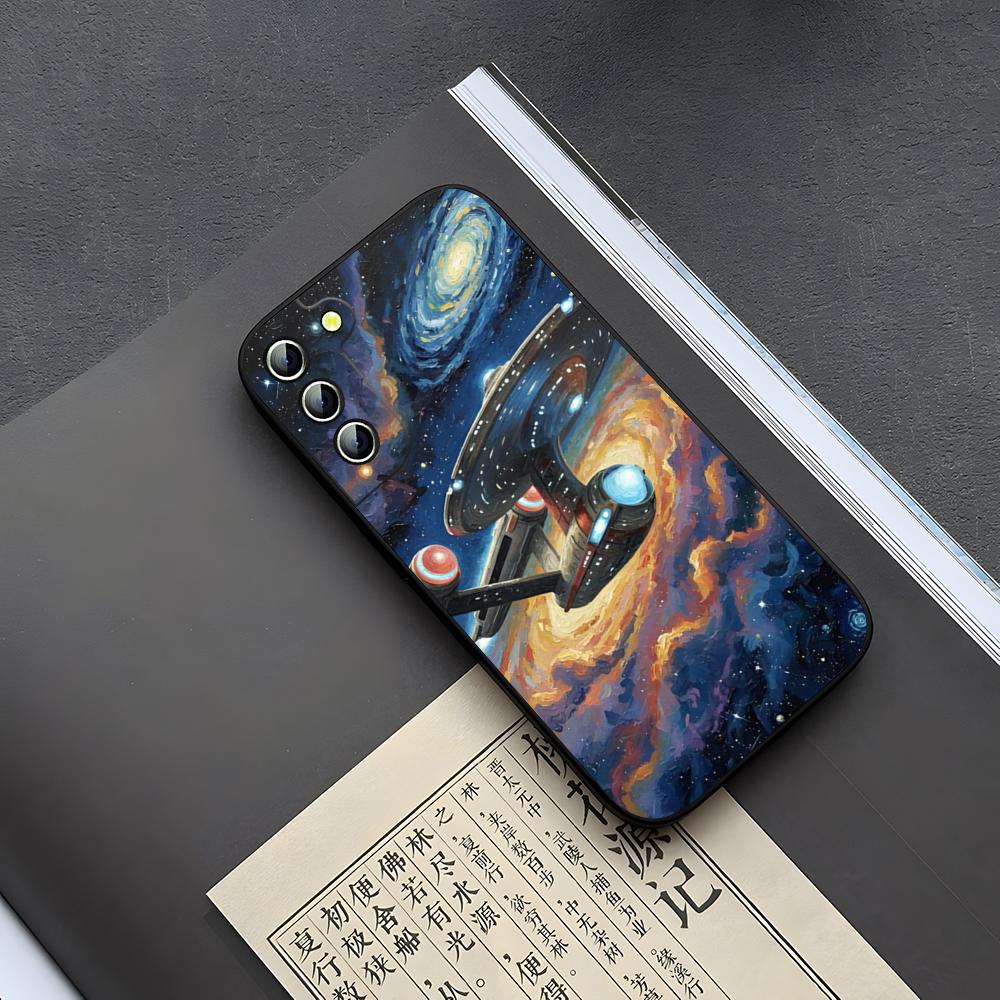 S-Star Trek Ships Phone Case For Samsung Galaxy S24 S25 S26 S22 S23 S20 S21 Ultra Fe Plus A16 M54 A14 A54 A24 Coque