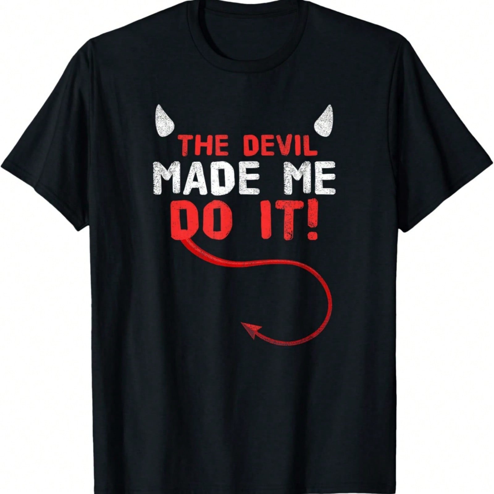 The Devil Made Me Do It T-Shirt S