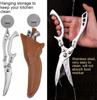 Kitchen Scissors Multipurpose Chicken Bone Shears, Duck and Fish Cutter 4Cr14 Stainless Steel - Scissors for Scale Cleaning a