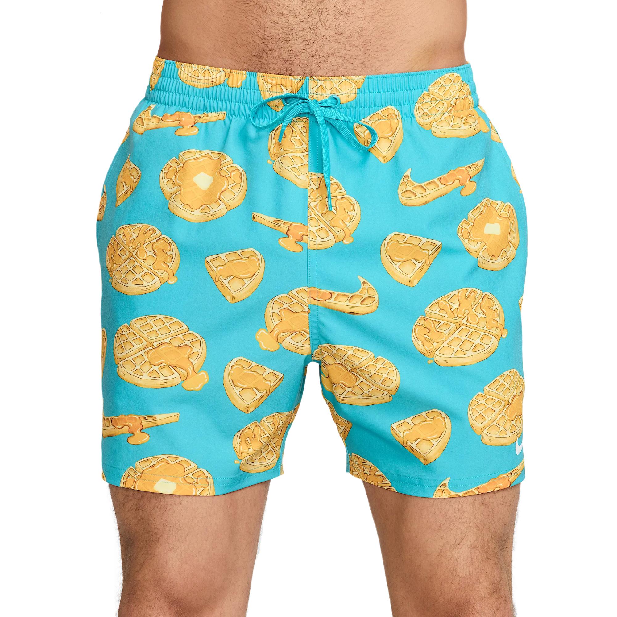 

Nike Swim Breaker Comfortable Fashion Versatile Mid Waist Beach Shorts Men shorts Green HV7062-345 S