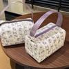 Cute Cartoon Hand-Held Cosmetic Bag Large Capacity Travel Portable  Storage Bag Makeup Pouch Girls Birthday Creative Gift