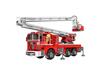 Star Fort Aerial Ladder Fire Truck XB03031: Educational Building Block Toy for Kids