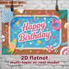 Party Backdrop Happy Birthday Birthday Photo Booth Background Front Door Decor