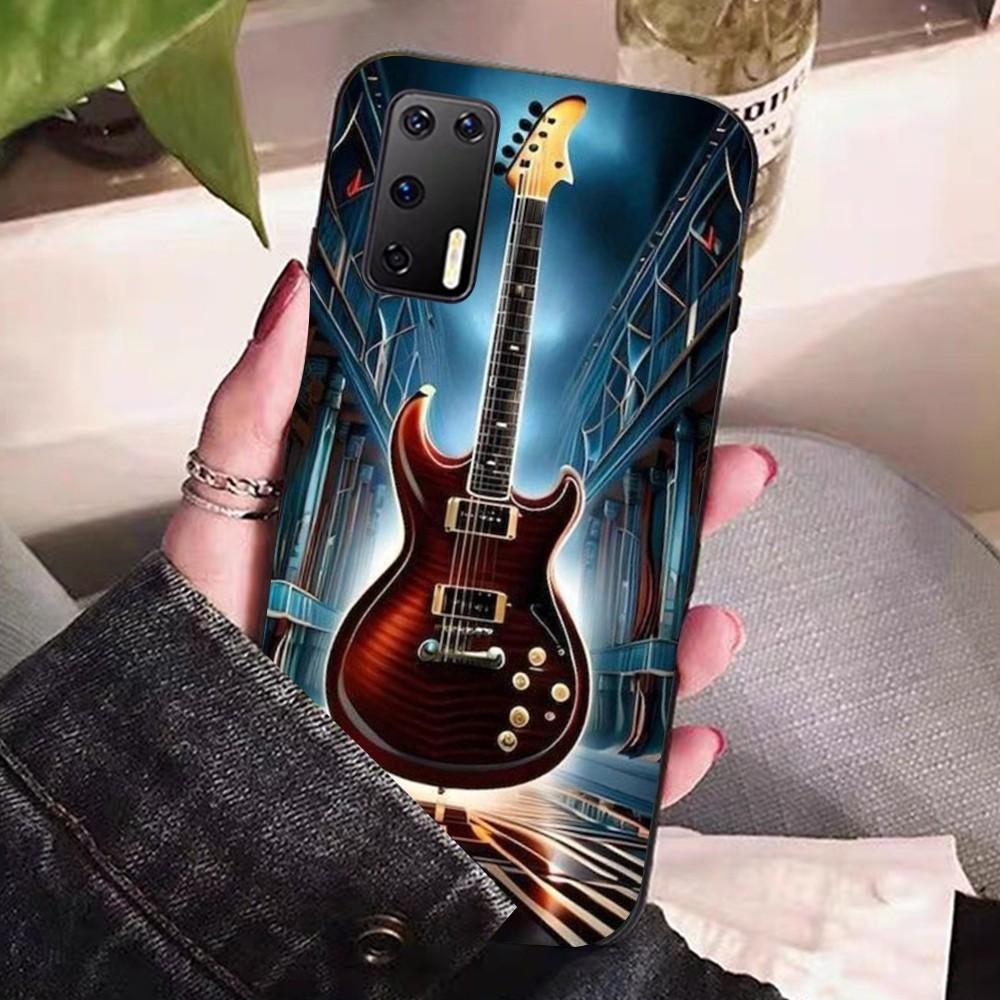 

Music Instrument Guitar Piano Phone Case For Huawei P 8 9 10 20 30 40 50 Pro Lite Psmart Honor 10 Lite 70 Mate 20lite Huawei P30 Pro