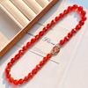 High Quality Natural Chalcedony Design Clavicle Chain Necklace
