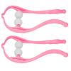 2pcs Neck Massager Dual Trigger Point Ergonomic Handheld Massager for Neck Shoulder