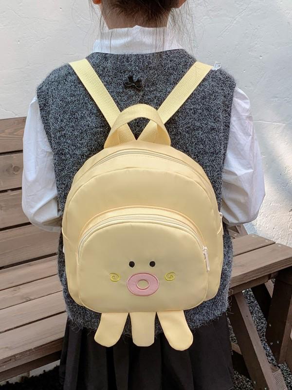 Cartoon Kinder Leichter Mini Rucksack - Niedliches Puppen Design für Jungen & Mädchen