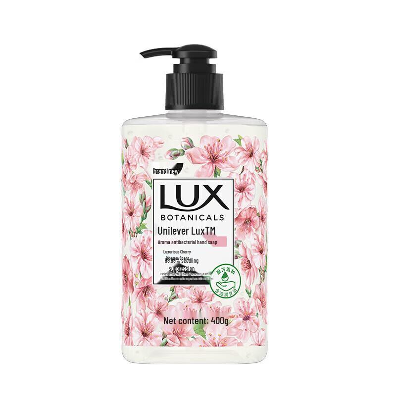 LUX Luxury Cherry Blossom Antibacterial Hand Wash 3x400g Pack