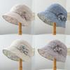Summer Sun Protection Fisherman Hat With Wide Brim For Women